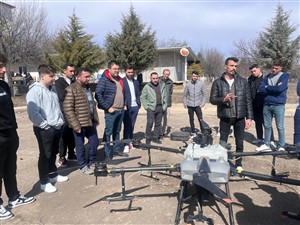 Elektronik ve Otomasyon Bölümümüzde Dron Eğitimi Gerçekleştirildi