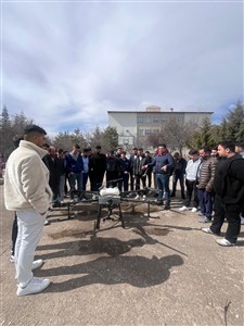 Elektronik ve Otomasyon Bölümümüzde Dron Eğitimi Gerçekleştirildi