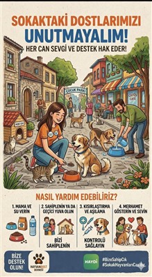 Geleceğin Teknoloji Elçilerinden Can Dostlarımıza Anlamlı Destek
